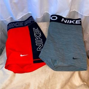 Nike Pro | Spandex Shorts | Bundle of 2 | Large